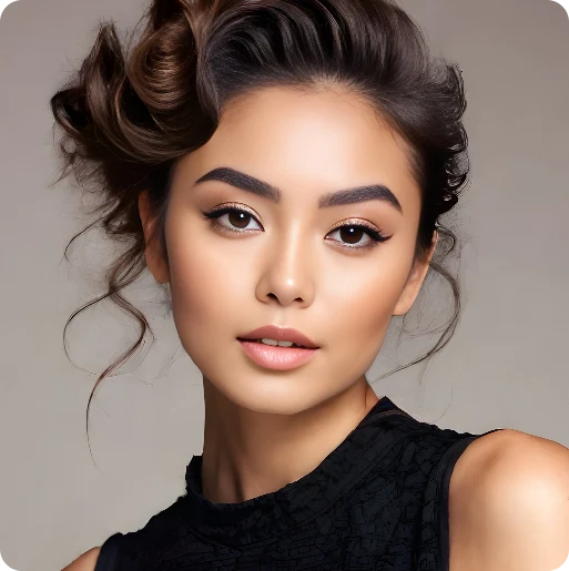 woman with hairdo that says natural