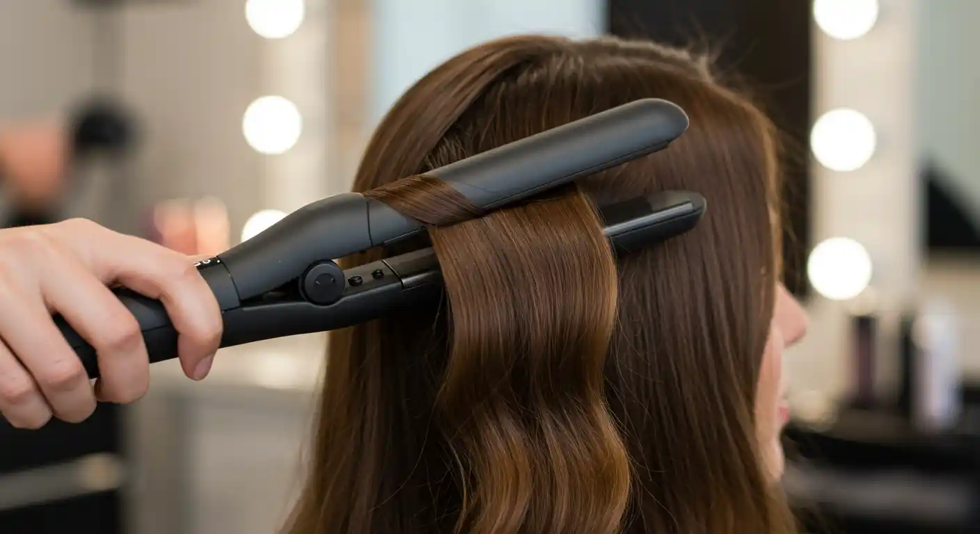 How to Curl Hair with a Straightening Iron Like a Pro