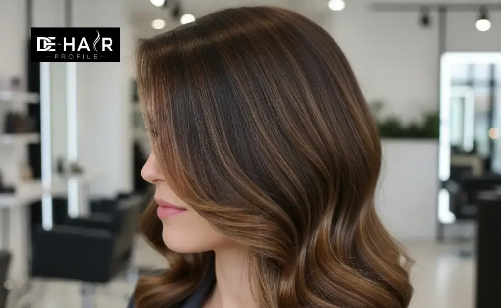 Dark Chocolate Brown Balayage 