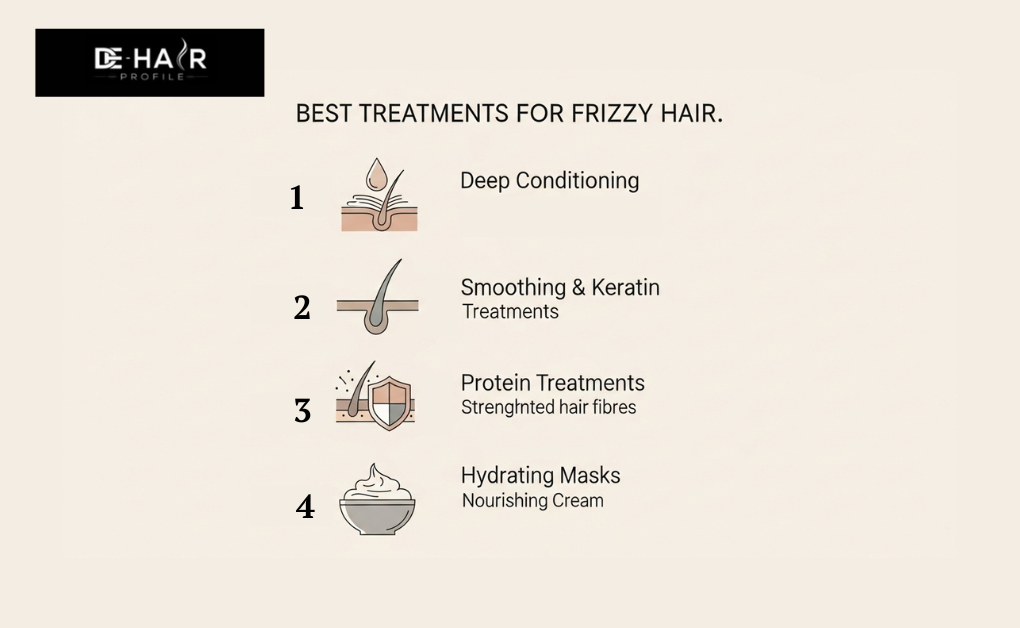 Best Treatments for Frizzy Hair