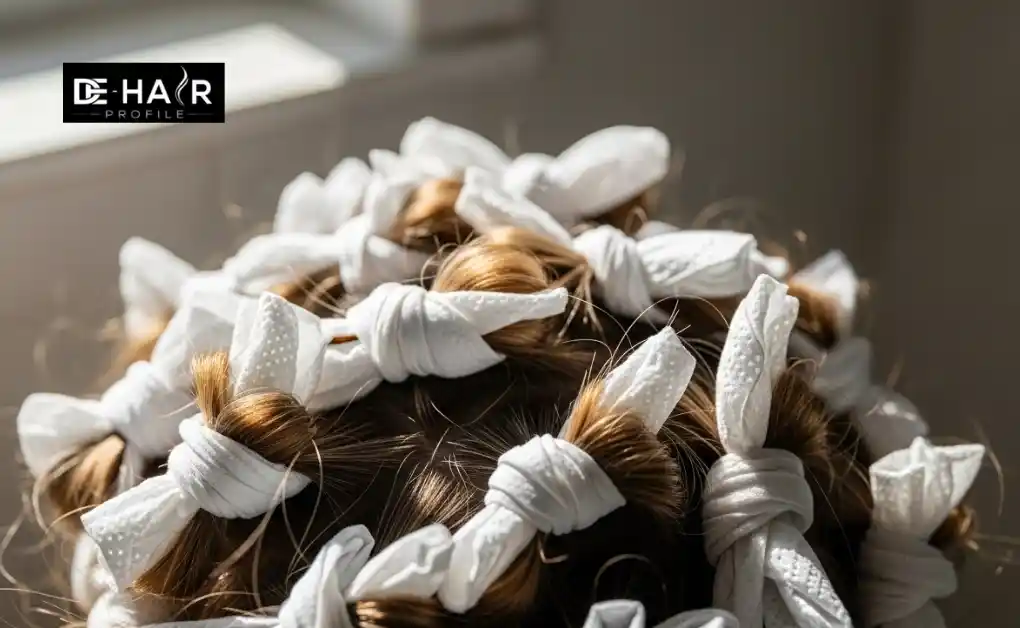 Paper Towel Curls for Tight Definition