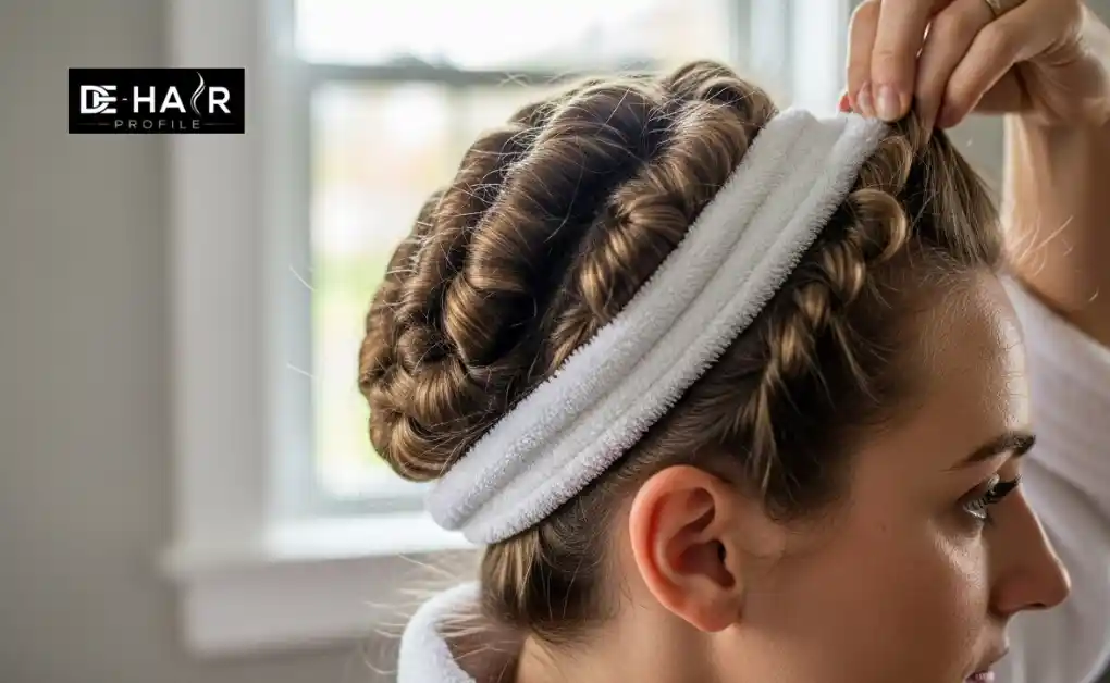 Robe Belt Curls heatless hair curls