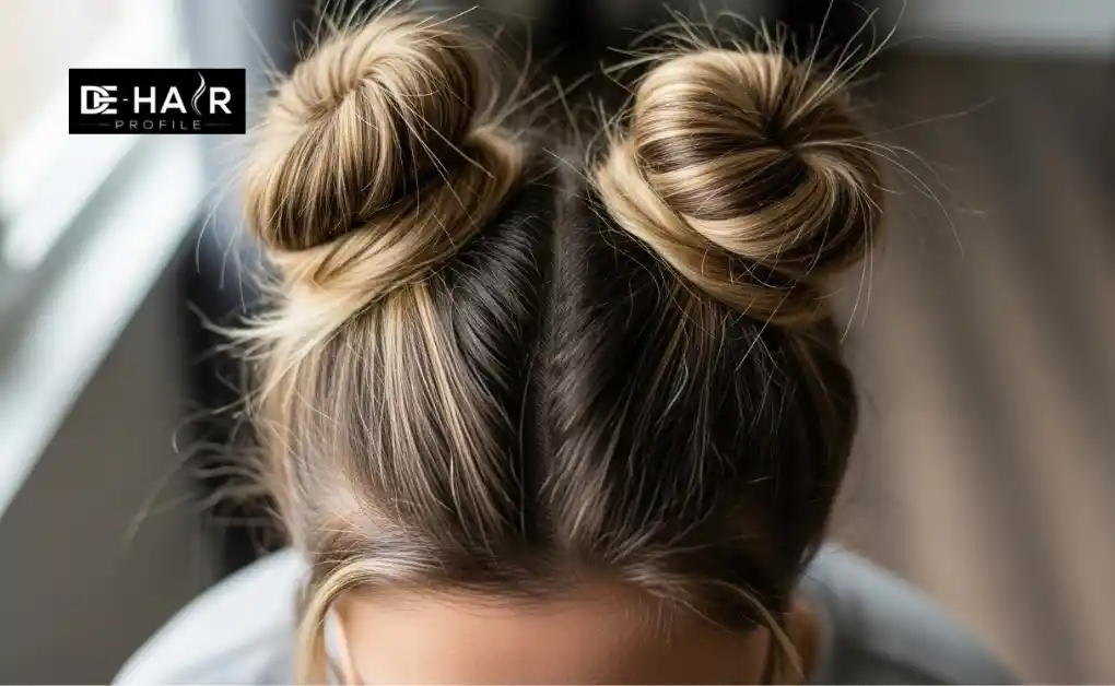 Twist Buns for quick hair waves